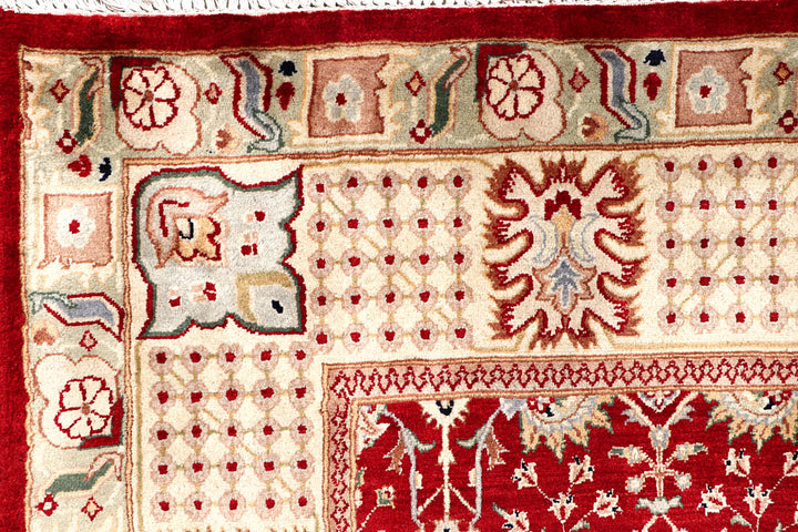 Dark Red Mahal 6' 7 x 9' 9 - No. 56703 - ALRUG Rug Store