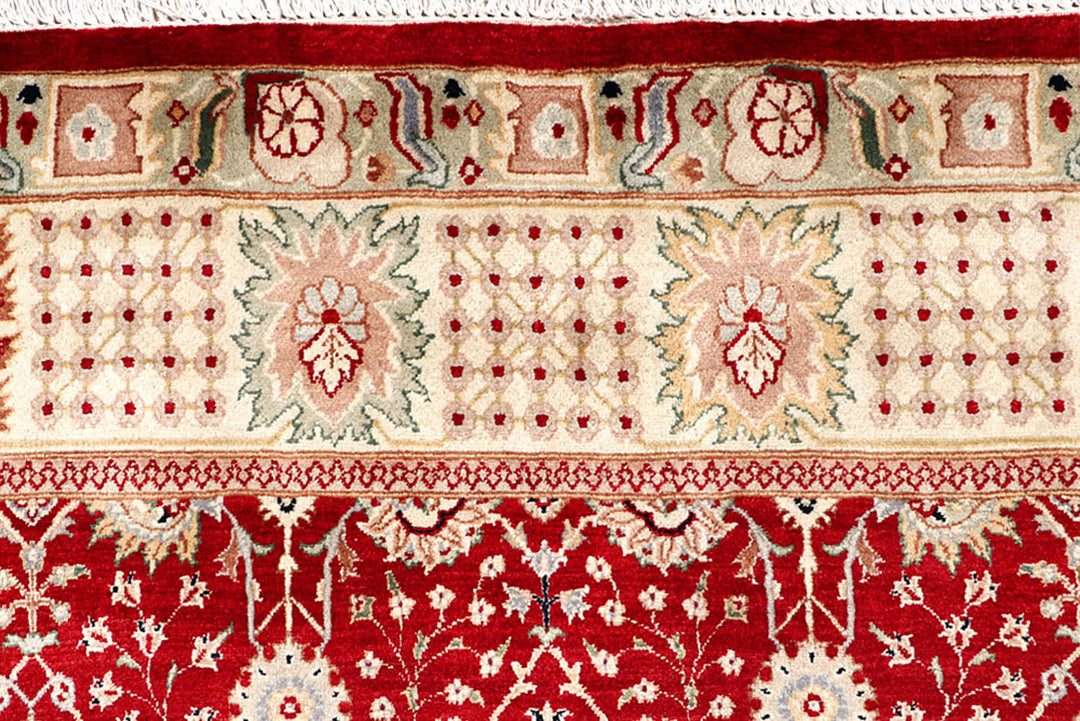 Dark Red Mahal 6'  7" x 9'  9" - No. QA35289