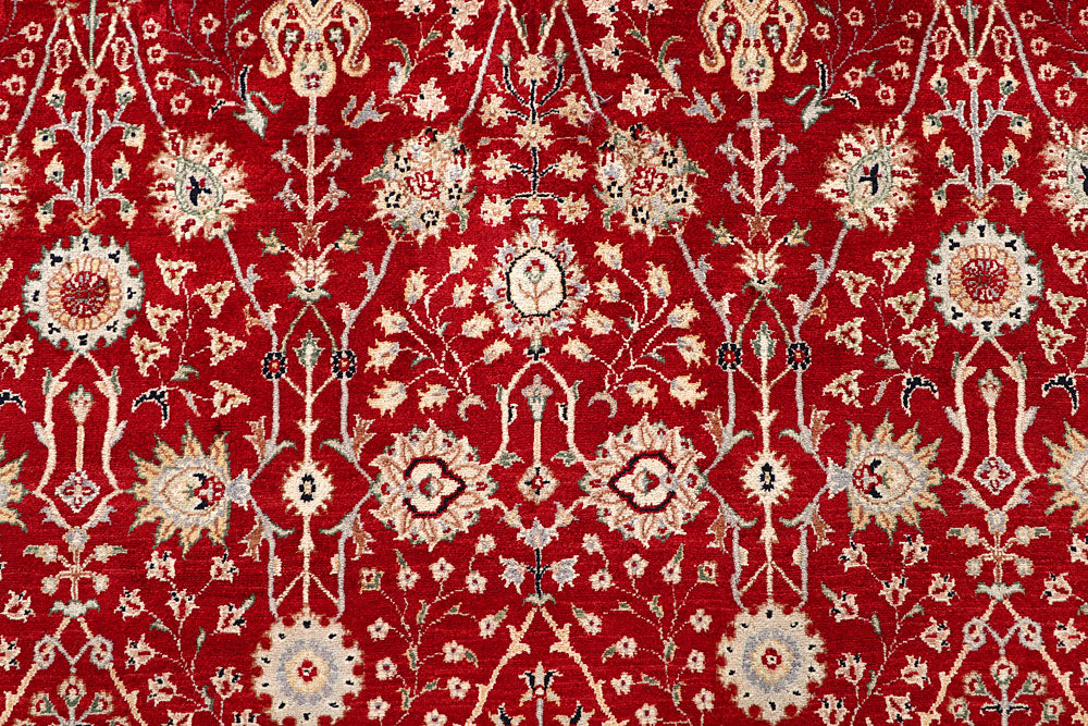 Dark Red Mahal 6' 7 x 9' 9 - No. 56703 - ALRUG Rug Store