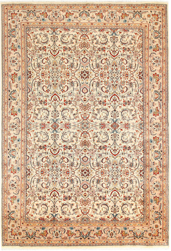 Cornsilk Mahal 6' 6 x 9' 5 - No. 56706 - ALRUG Rug Store