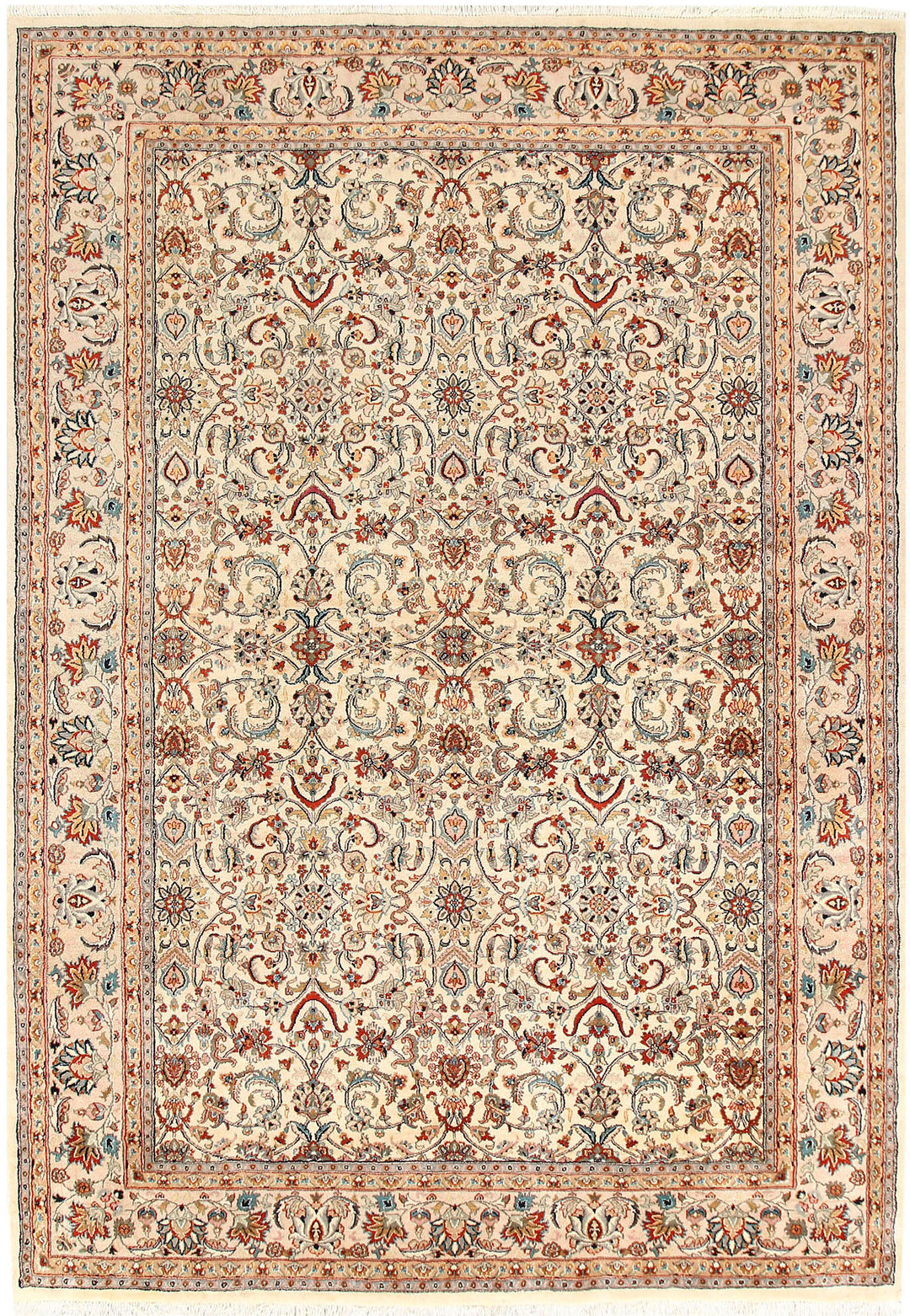 Cornsilk Mahal 6' 6 x 9' 3 - No. 56707 - ALRUG Rug Store