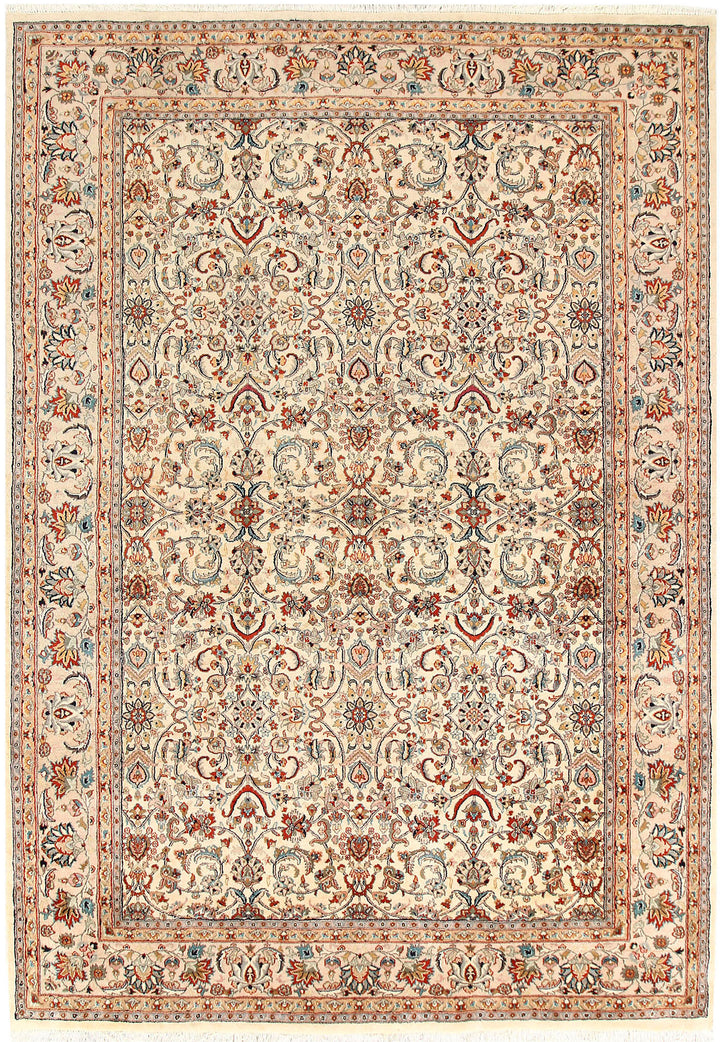 Cornsilk Mahal 6' 6 x 9' 3 - No. 56707 - ALRUG Rug Store
