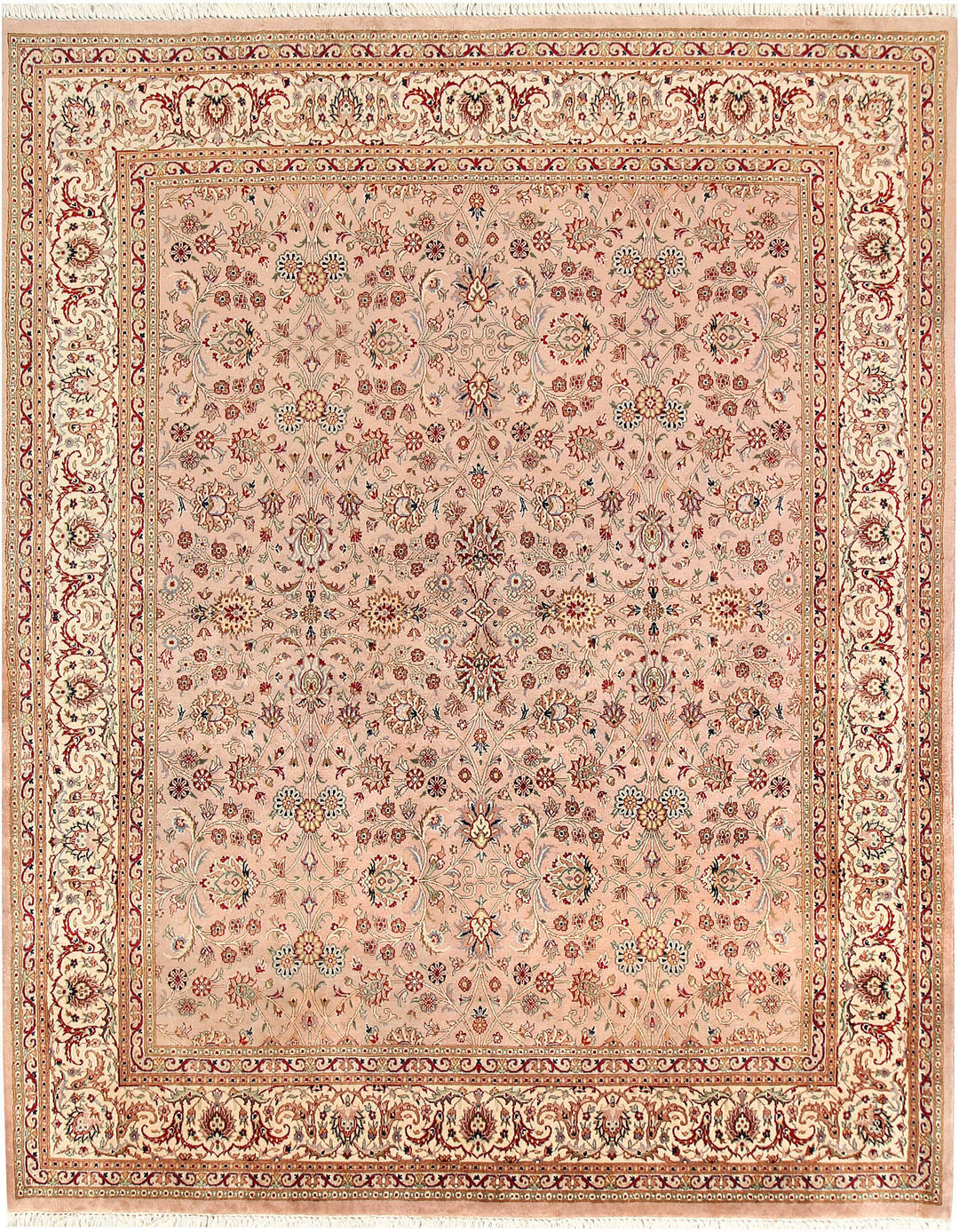 Peach Puff Mahal 6' 7 x 8' 2 - No. 56713 - ALRUG Rug Store