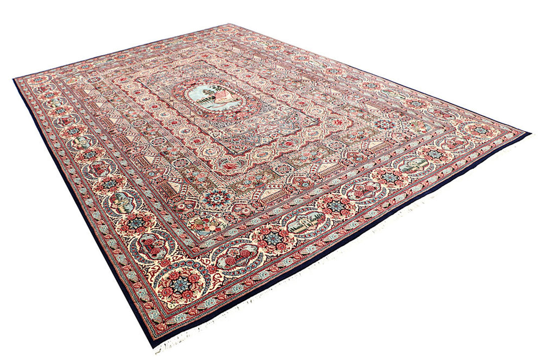 Multi Colored Pictorial 8'  2" x 11'  10" - No. QA16573