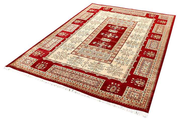 Firebrick Bakhtiar 5'  6" x 7'  10" - No. QA56662