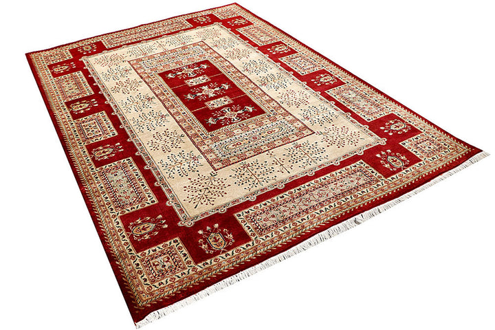 Firebrick Bakhtiar 5'  6" x 7'  10" - No. QA56662