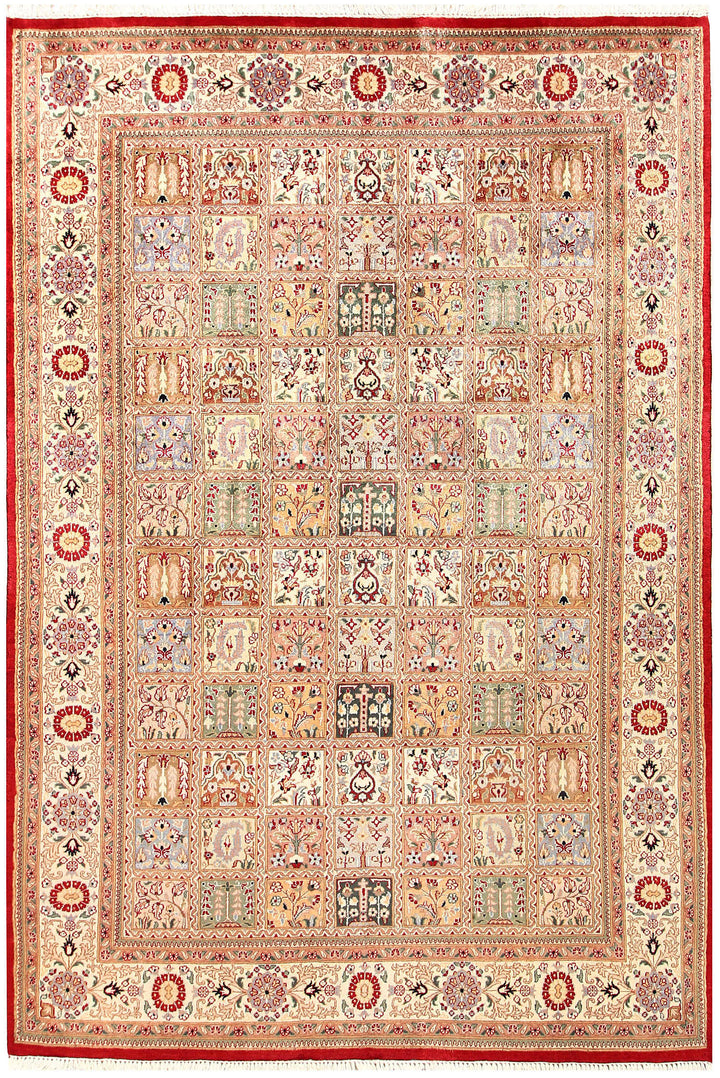 Multi Colored Bakhtiar 5'  6" x 8'  1" - No. QA43597