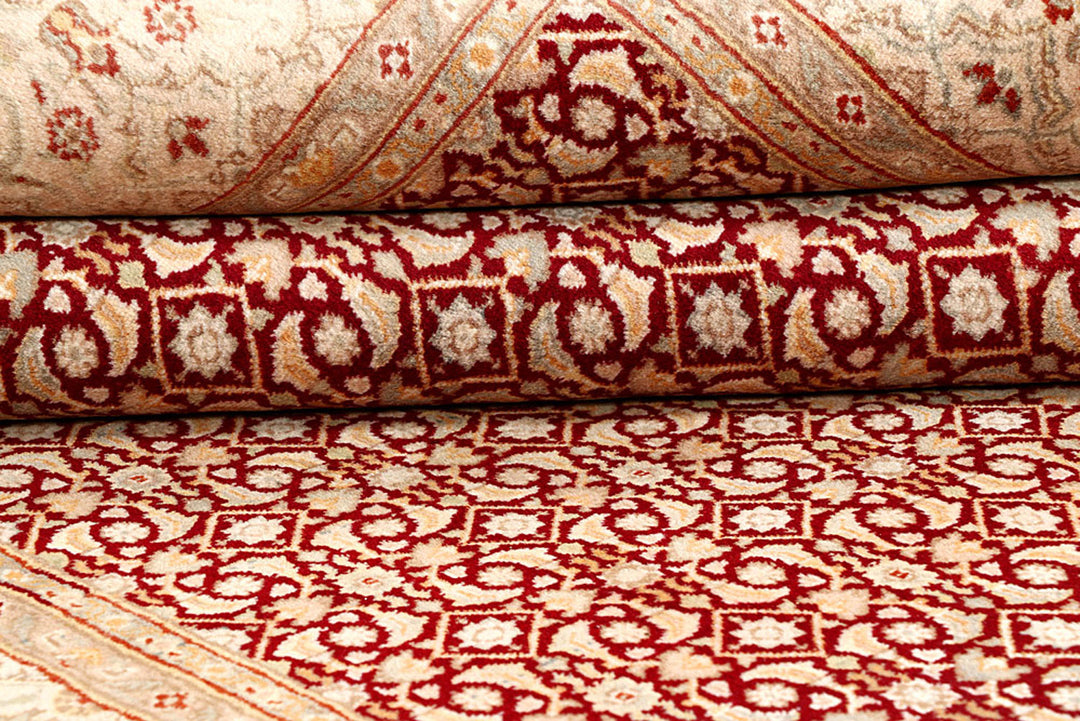 Dark Red Mahal 5'  6" x 8'  3" - No. QA45757