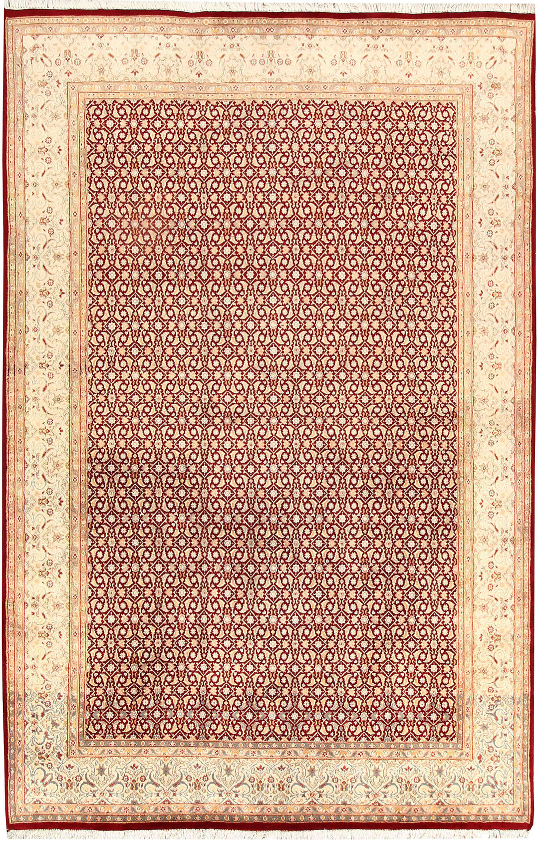 Dark Red Mahal 5' 6 x 8' 3 - No. 56719 - ALRUG Rug Store
