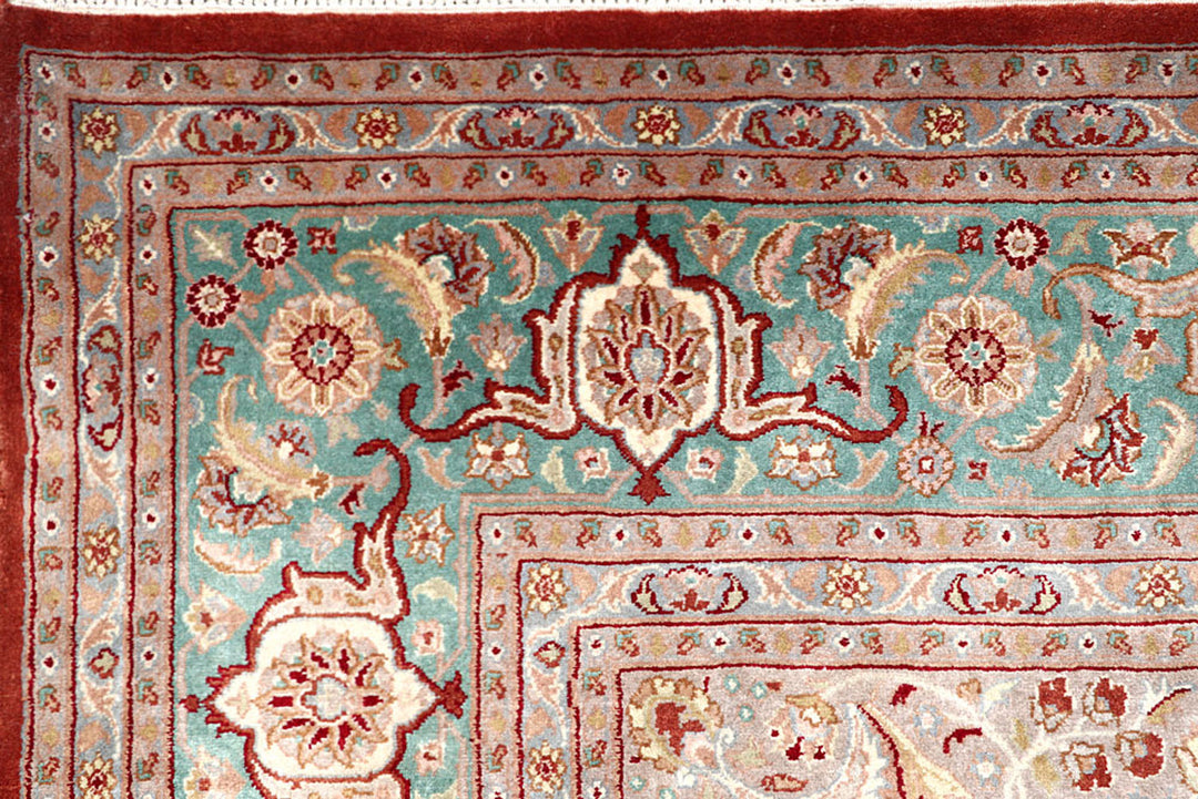 Orange Red Isfahan 8'  4" x 12'  2" - No. QA61262