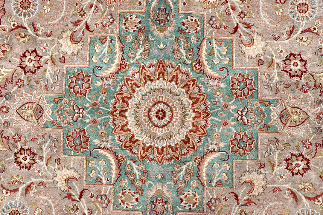 Orange Red Isfahan 8'  4" x 12'  2" - No. QA61262