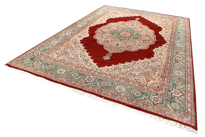 Orange Red Isfahan 8' 4 x 12' 2 - No. 56720 - ALRUG Rug Store