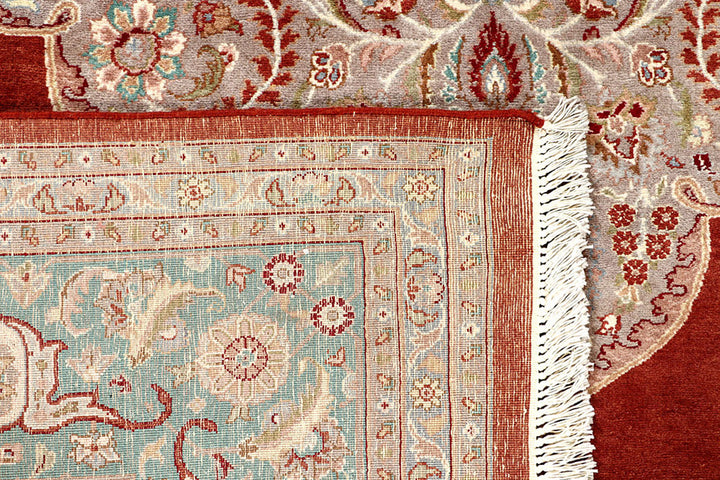 Orange Red Isfahan 8'  4" x 12'  2" - No. QA61262