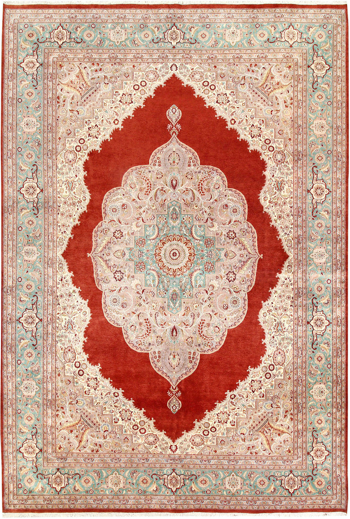 Orange Red Isfahan 8' 4 x 12' 2 - No. 56720 - ALRUG Rug Store