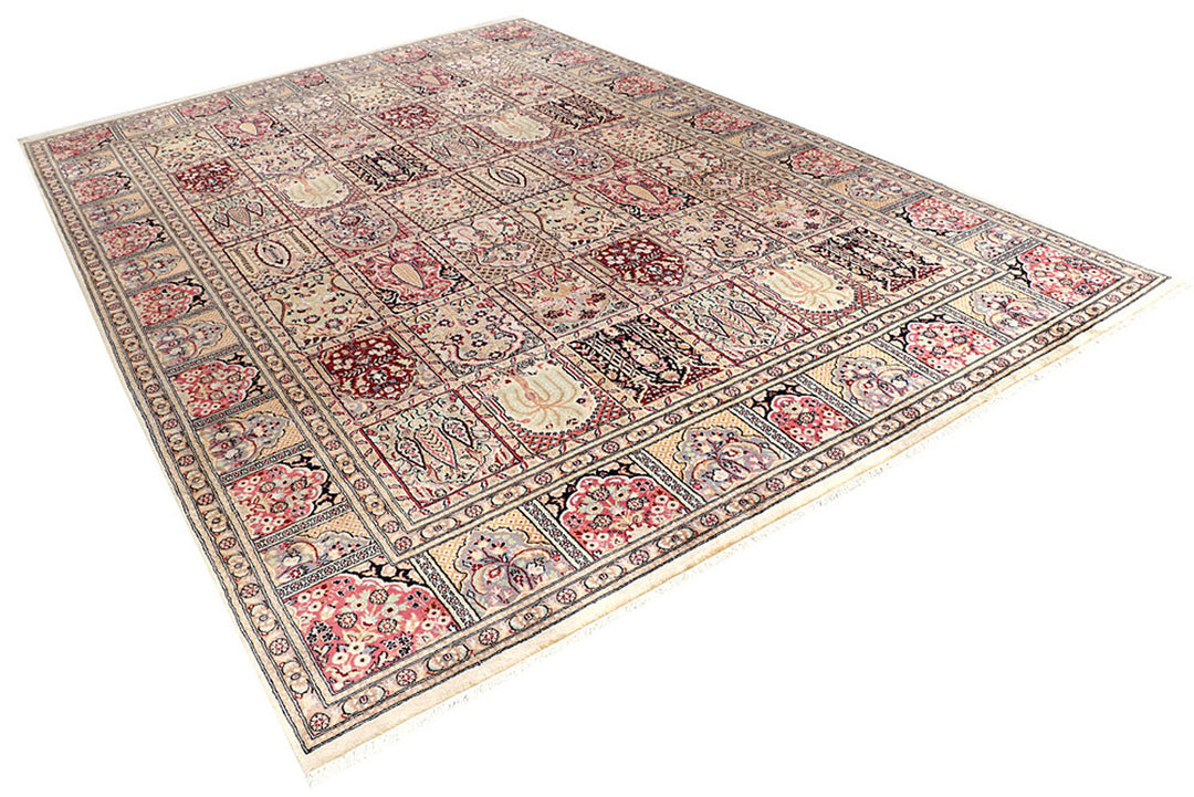 Multi Colored Bakhtiar 8'  1" x 11'  5" - No. QA50388
