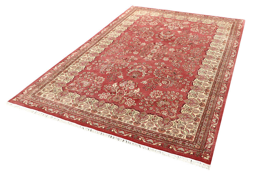 Light Coral Mahal 5' 5 x 8' 4 - No. 56725 - ALRUG Rug Store