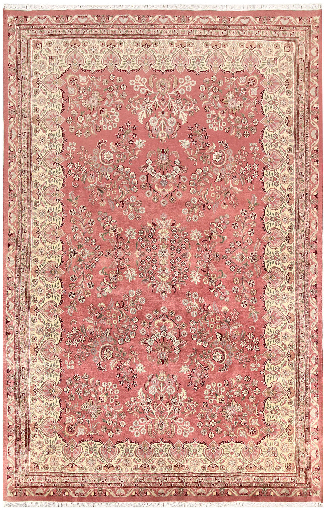 Light Coral Mahal 5' 5 x 8' 4 - No. 56725 - ALRUG Rug Store
