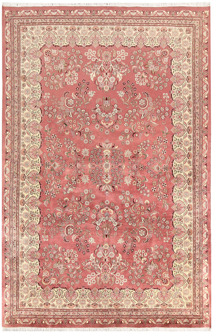 Light Coral Mahal 5' 5 x 8' 4 - No. 56725 - ALRUG Rug Store