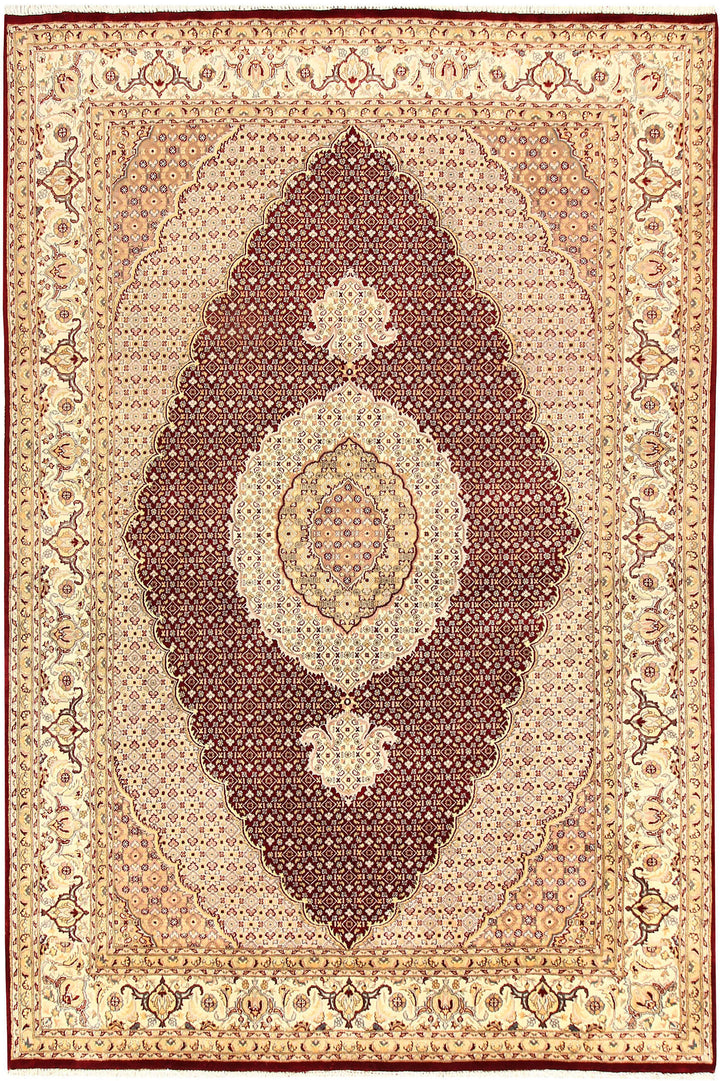 Maroon Bidjar 6'  4" x 9'  4" - No. QA62380