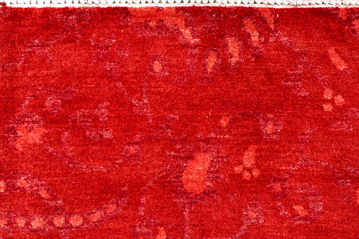 Orange Red Gabbeh 5' 6 x 8' 1 - No. 56733 - ALRUG Rug Store