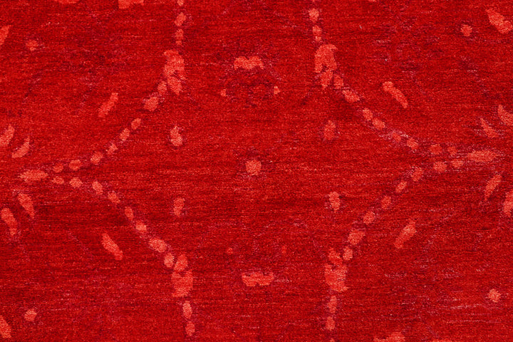 Orange Red Gabbeh 5' 6 x 8' 1 - No. 56733 - ALRUG Rug Store