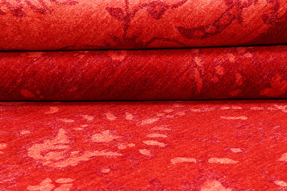 Orange Red Gabbeh 5' 6 x 8' 1 - No. 56733 - ALRUG Rug Store