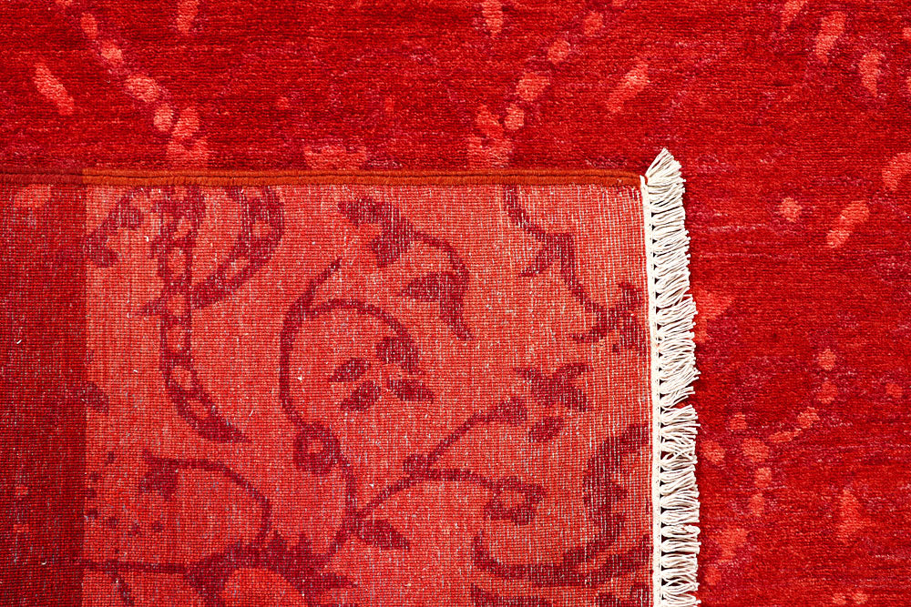 Orange Red Gabbeh 5' 6 x 8' 1 - No. 56733 - ALRUG Rug Store