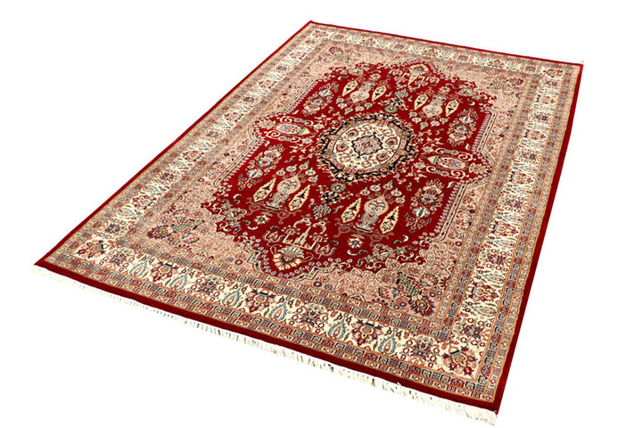 Firebrick Isfahan 4'  6" x 6'  9" - No. QA98140