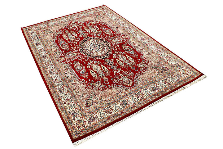 Firebrick Isfahan 4' 6 x 6' 9 - No. 56738