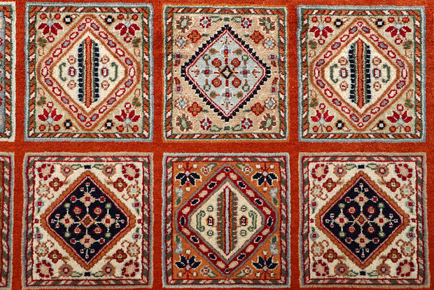 Multi Colored Bakhtiar 4' 6 x 6' 4 - No. 56742