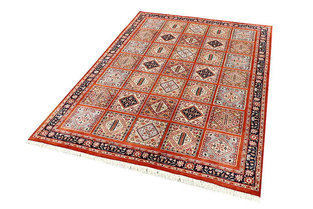 Multi Colored Bakhtiar 4'  6" x 6'  4" - No. QA62358