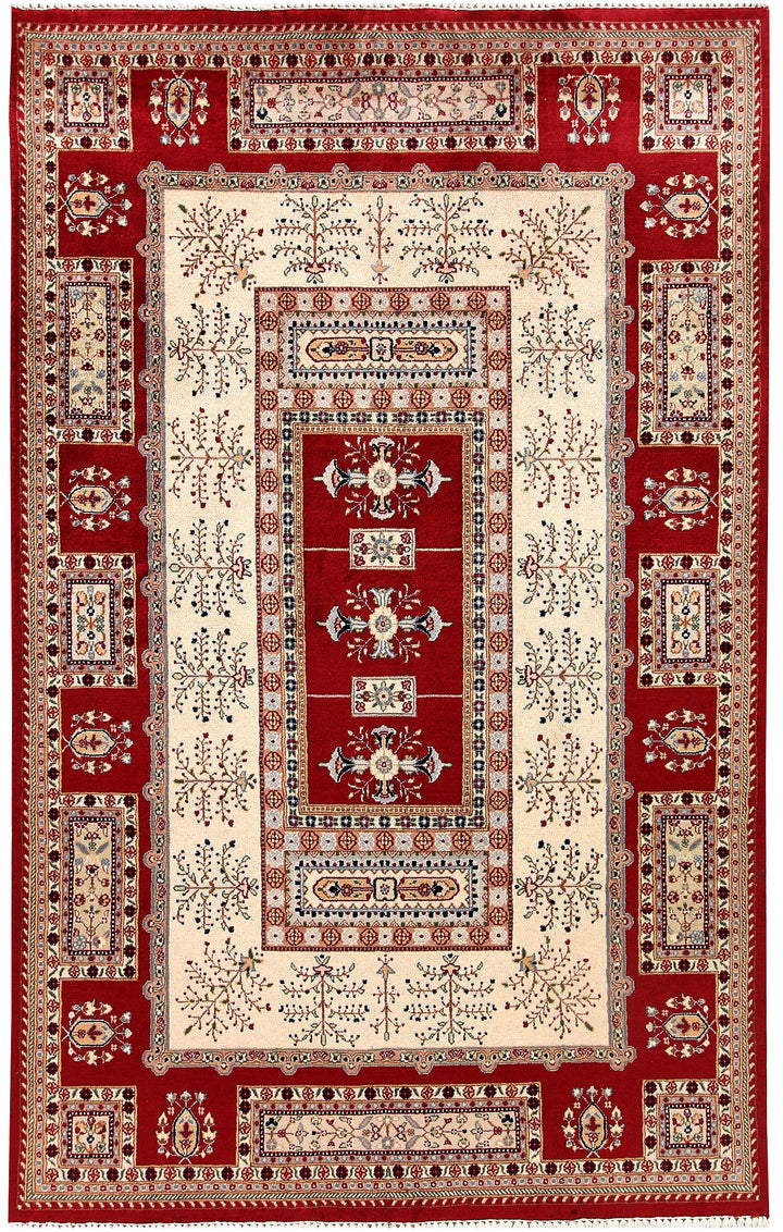 Maroon Bakhtiar 4'  5" x 7'  1" - No. QA43317