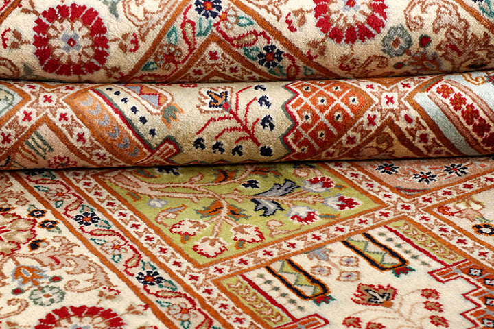 Multi Colored Bakhtiar 4'  6" x 6'  6" - No. QA49829