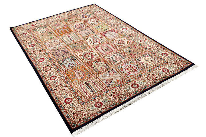 Multi Colored Bakhtiar 4'  6" x 6'  6" - No. QA49829