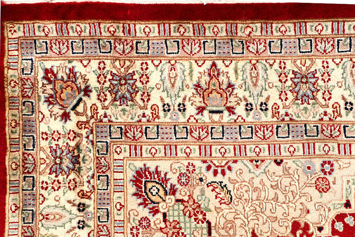 Firebrick Isfahan 4'  6" x 6'  8" - No. QA58623