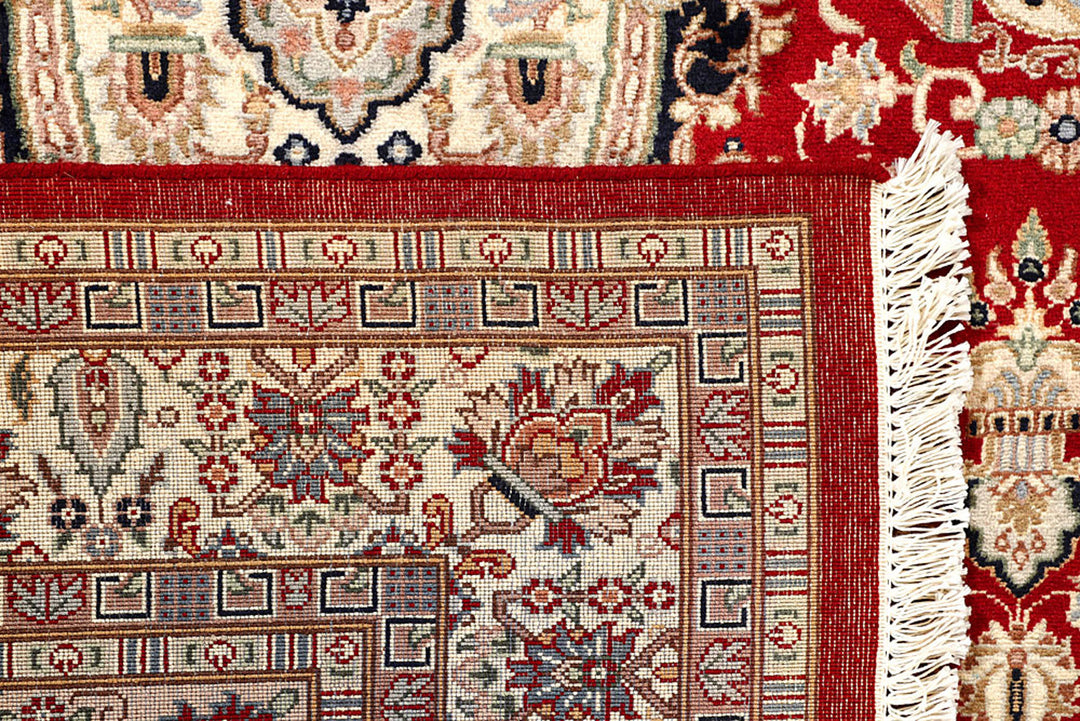 Firebrick Isfahan 4'  6" x 6'  8" - No. QA58623