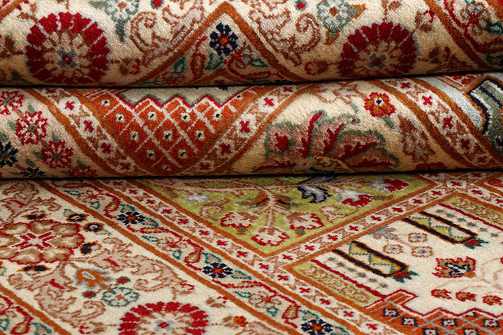 Multi Colored Bakhtiar 4'  6" x 6'  5" - No. QA22772