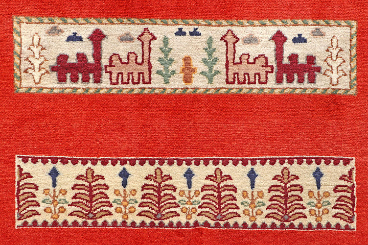 Firebrick Bakhtiar 4' 5 x 6' 11 - No. 56748