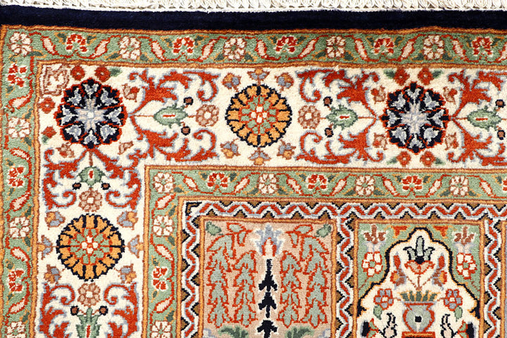 Multi Colored Bakhtiar 4'  6" x 6'  7" - No. QA13457