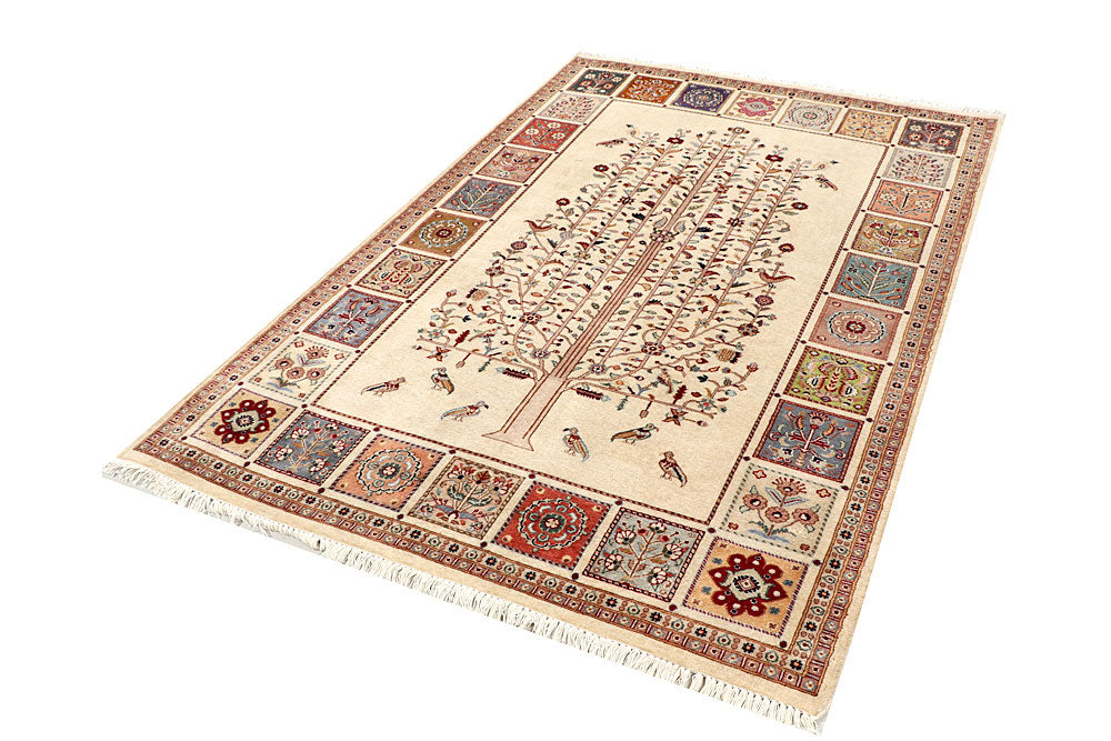 Cornsilk Bakhtiar 4' 7 x 7' - No. 56750 - ALRUG Rug Store
