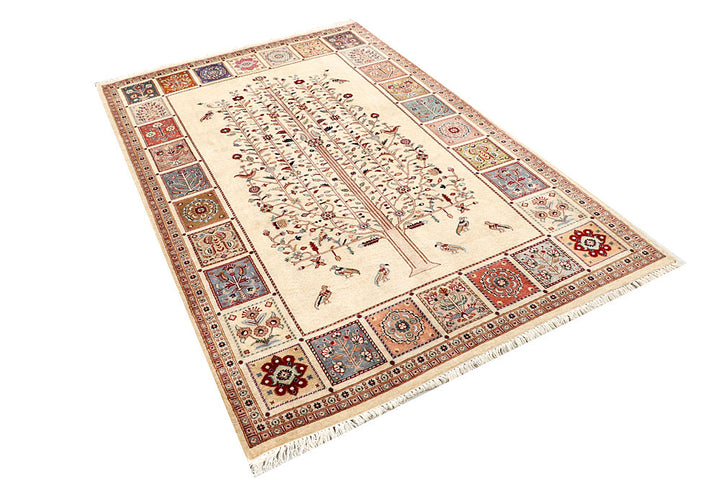 Cornsilk Bakhtiar 4' 7 x 7' - No. 56750 - ALRUG Rug Store