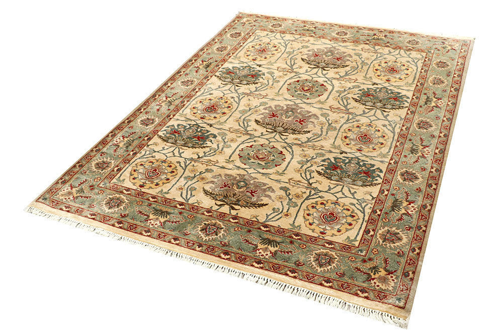 Cornsilk Sultanabad 4' 8 x 6' 7 - No. 56751 - ALRUG Rug Store