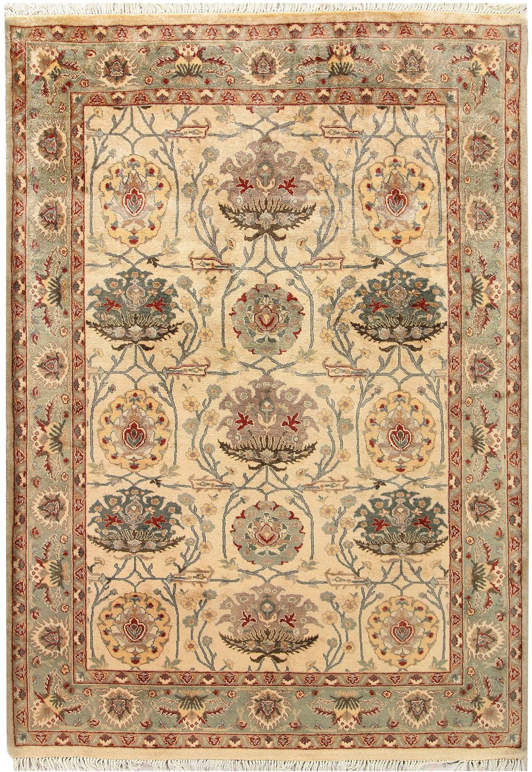 Cornsilk Sultanabad 4' 8 x 6' 7 - No. 56751 - ALRUG Rug Store