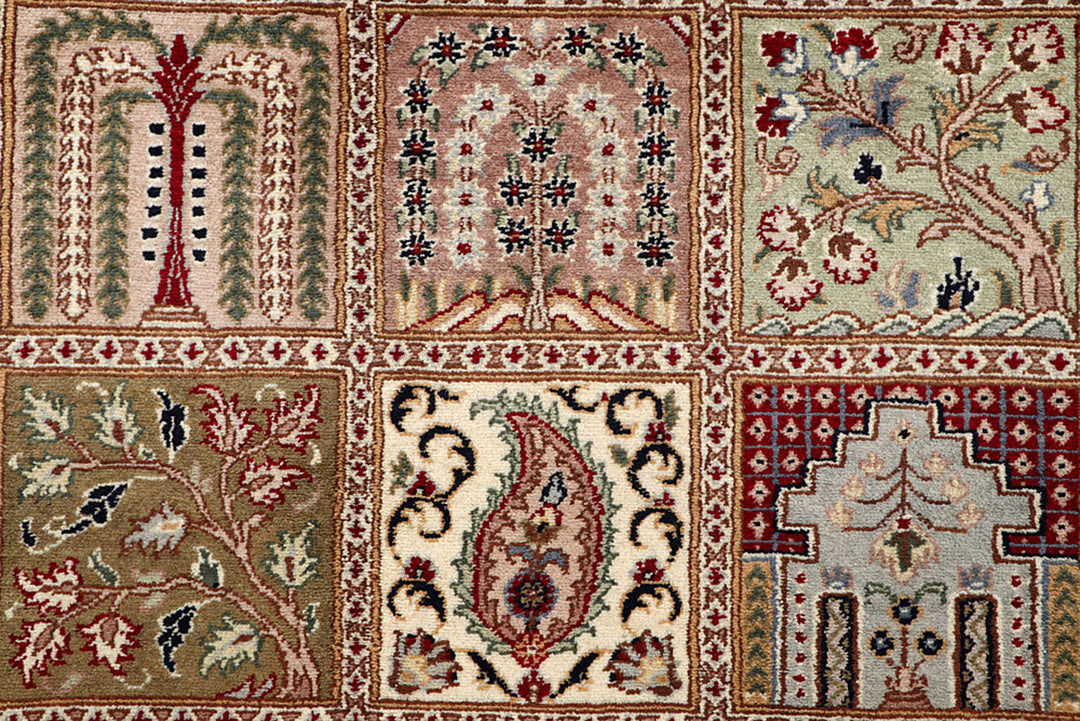 Multi Colored Bakhtiar 4'  7" x 6'  8" - No. QA54884