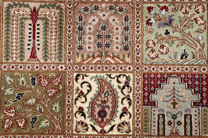 Multi Colored Bakhtiar 4'  7" x 6'  8" - No. QA54884