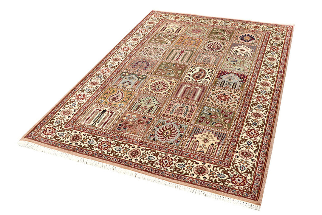 Multi Colored Bakhtiar 4'  7" x 6'  8" - No. QA54884