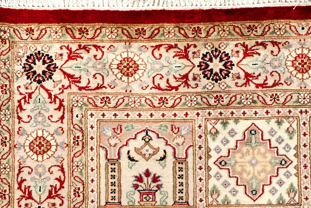 Multi Colored Bakhtiar 4'  6" x 6'  8" - No. QA50567