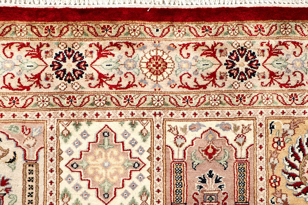 Multi Colored Bakhtiar 4'  6" x 6'  8" - No. QA50567