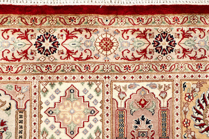 Multi Colored Bakhtiar 4'  6" x 6'  8" - No. QA50567