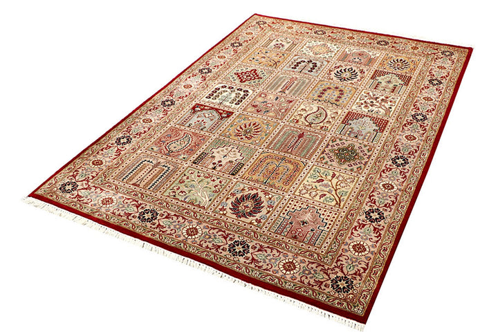 Multi Colored Bakhtiar 4'  6" x 6'  8" - No. QA50567